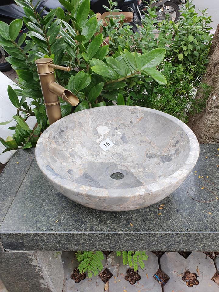 Lavabo bằng đá